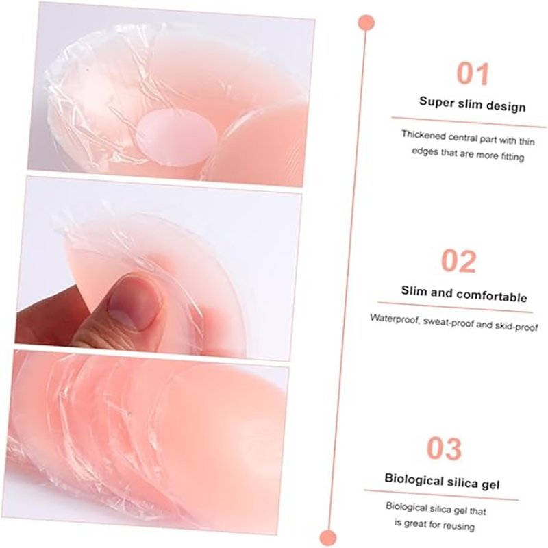 ฝาครอบจุกนมซิลิโคน 4 ชิ้น มองไ - Nipple Cover Pasties บทวิจารณ์และราคา